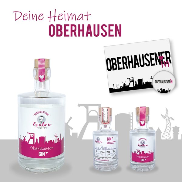 Deine Heimat - Oberhausen: Die liebevolle Grubenmädchen Gin Sonderedition