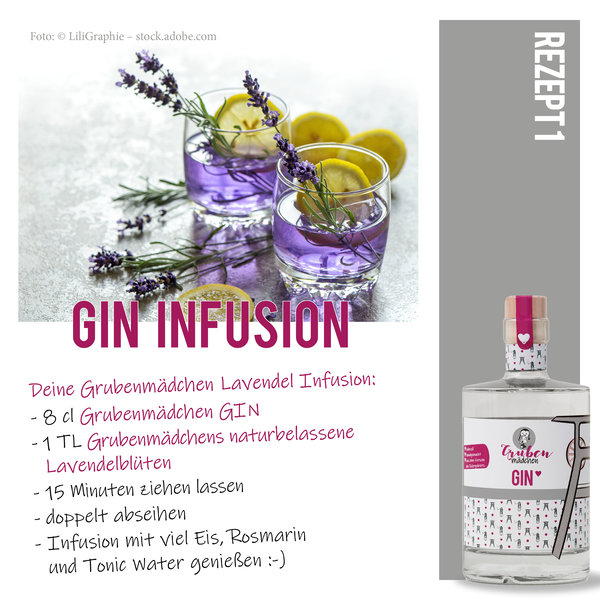 Grubenmädchens Rezept Nr.1: Lavendel GIN Infusion